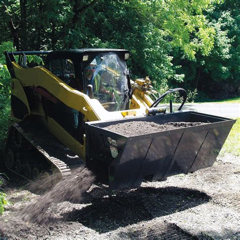 ffc skid steer buckets|skid steer side dump bucket.